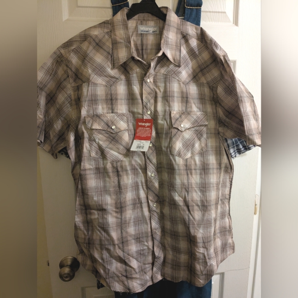 Wrangler Wrancher Shirt Tan XL